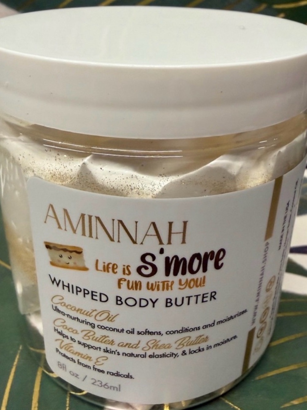 Amina’s S'more Whipped Body Butter - New